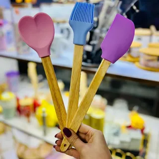 فرچه لیسک دسته چوبی