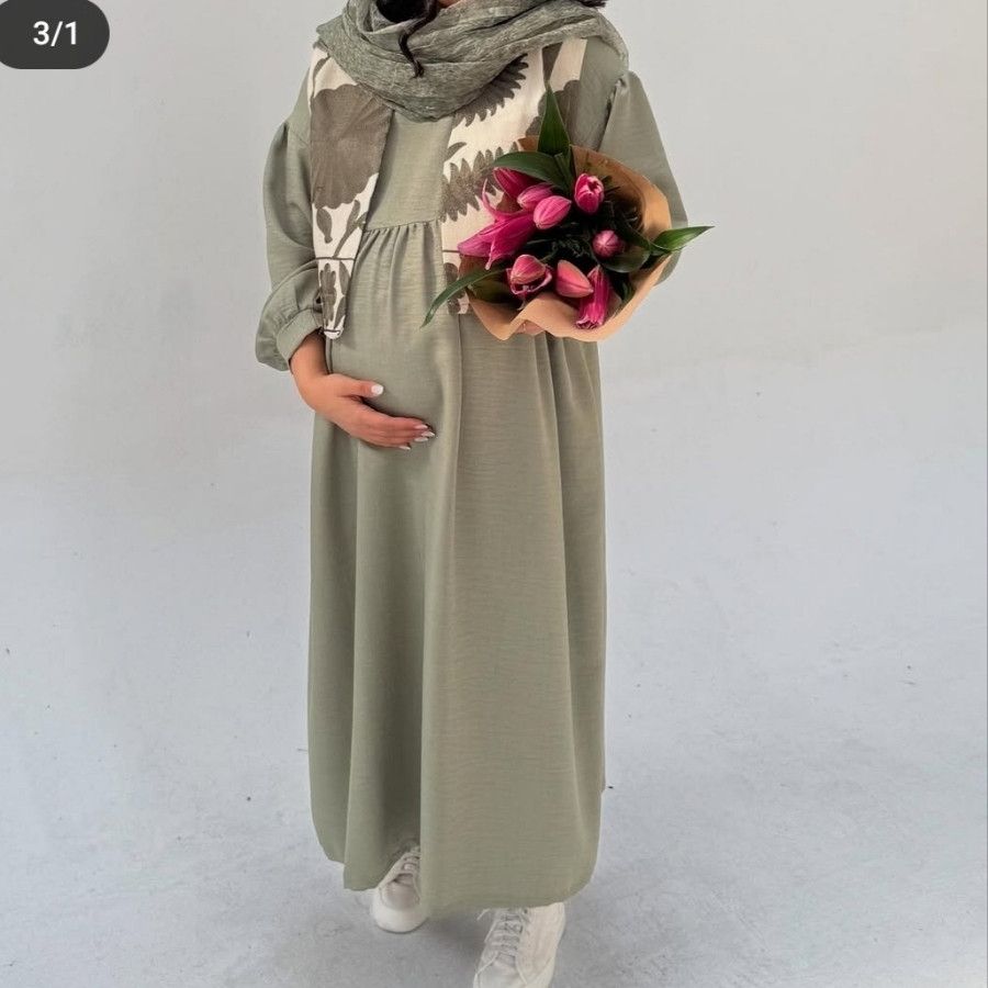 پیراهن بارداری اتکت دار