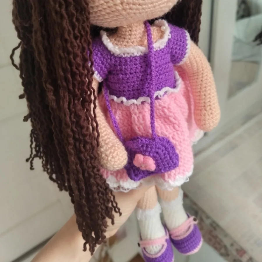 عروسک قلاب بافی