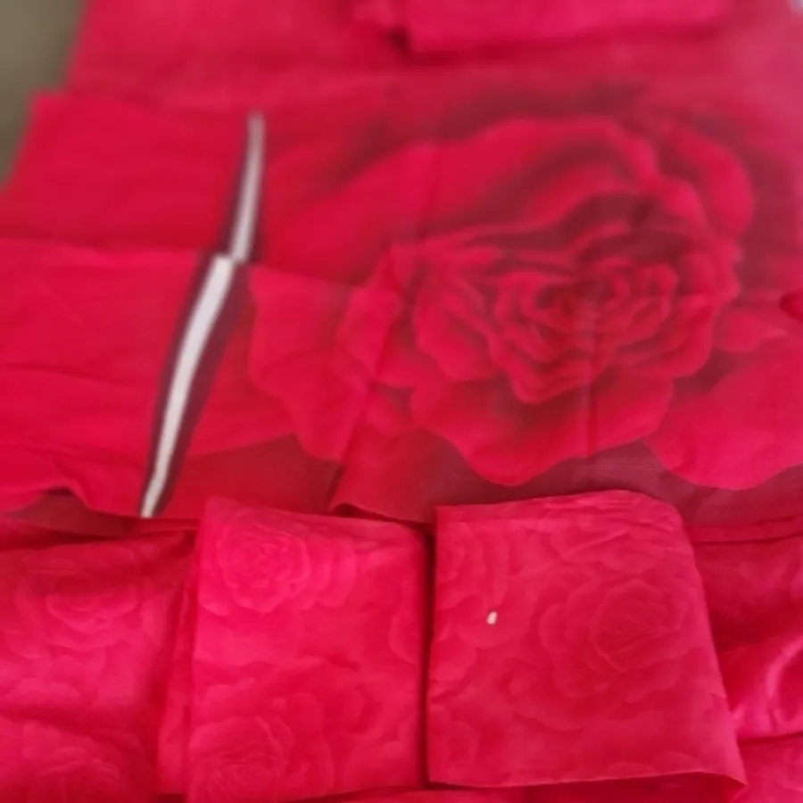 روتختی ولحاف ترک گل رز