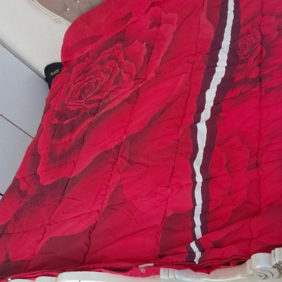 روتختی ولحاف ترک گل رز