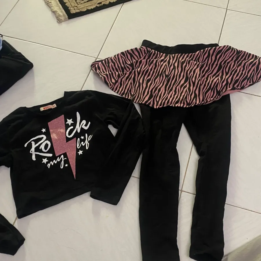 ست کراپ دامن