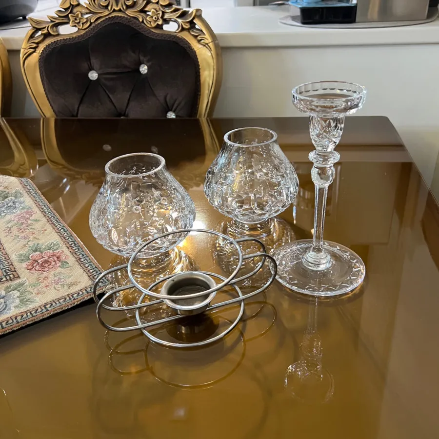 شمعدان کریستال