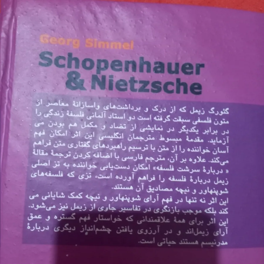 شوپنهاور و نیچه