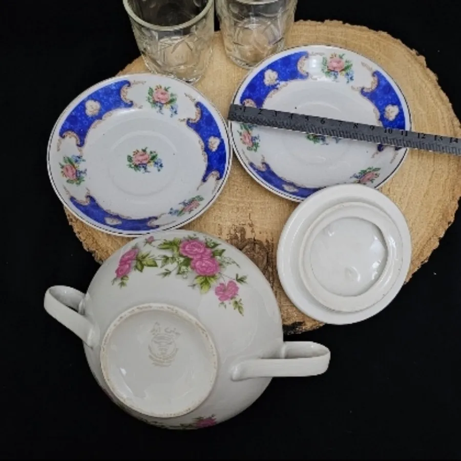 قندان گلسرخی چک