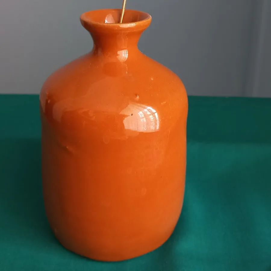 ظروف هفت سین و گلدان سفال