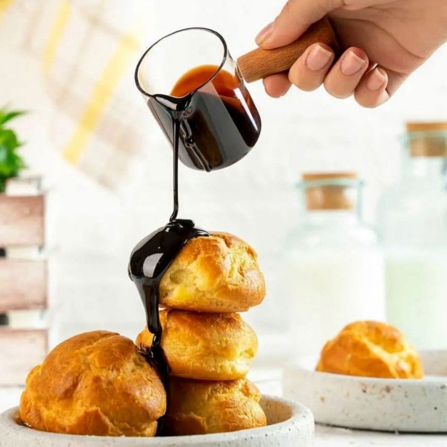 سس خوری پیرکس دسته چوبی