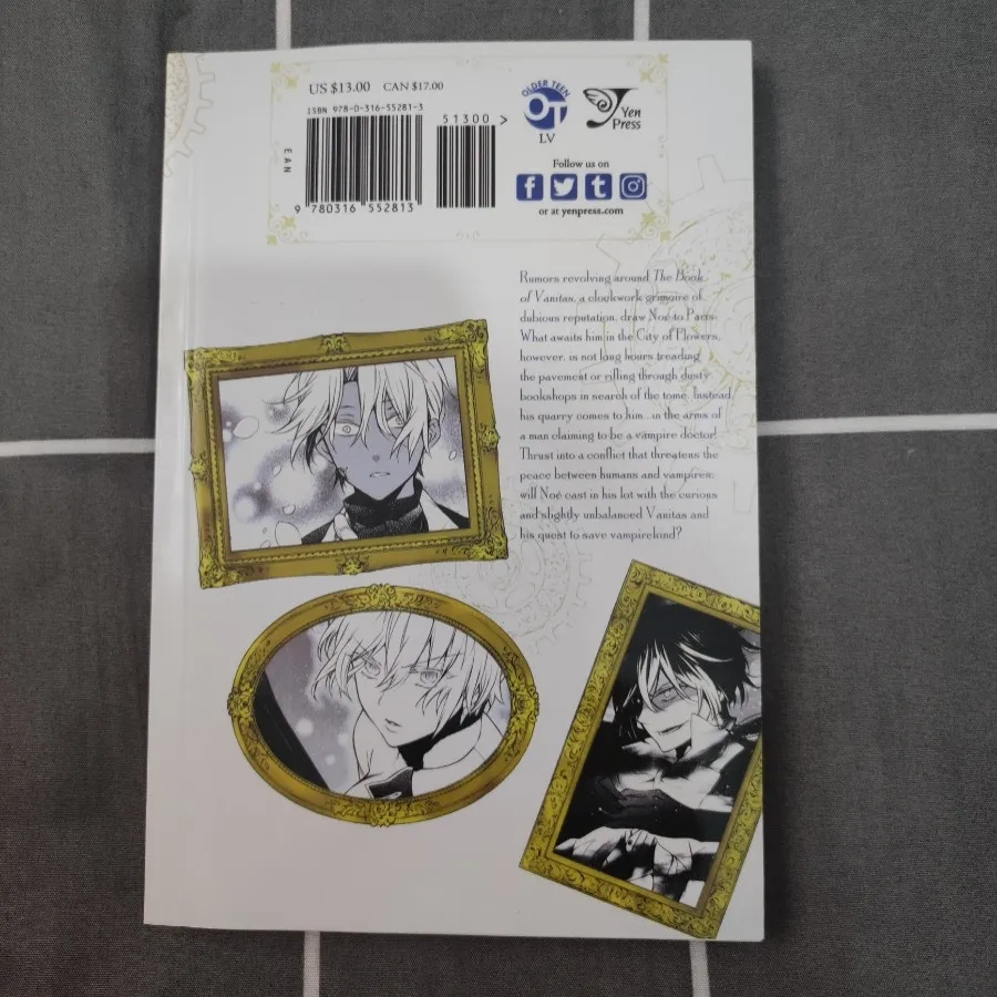 مانگا vanitas no carte 1