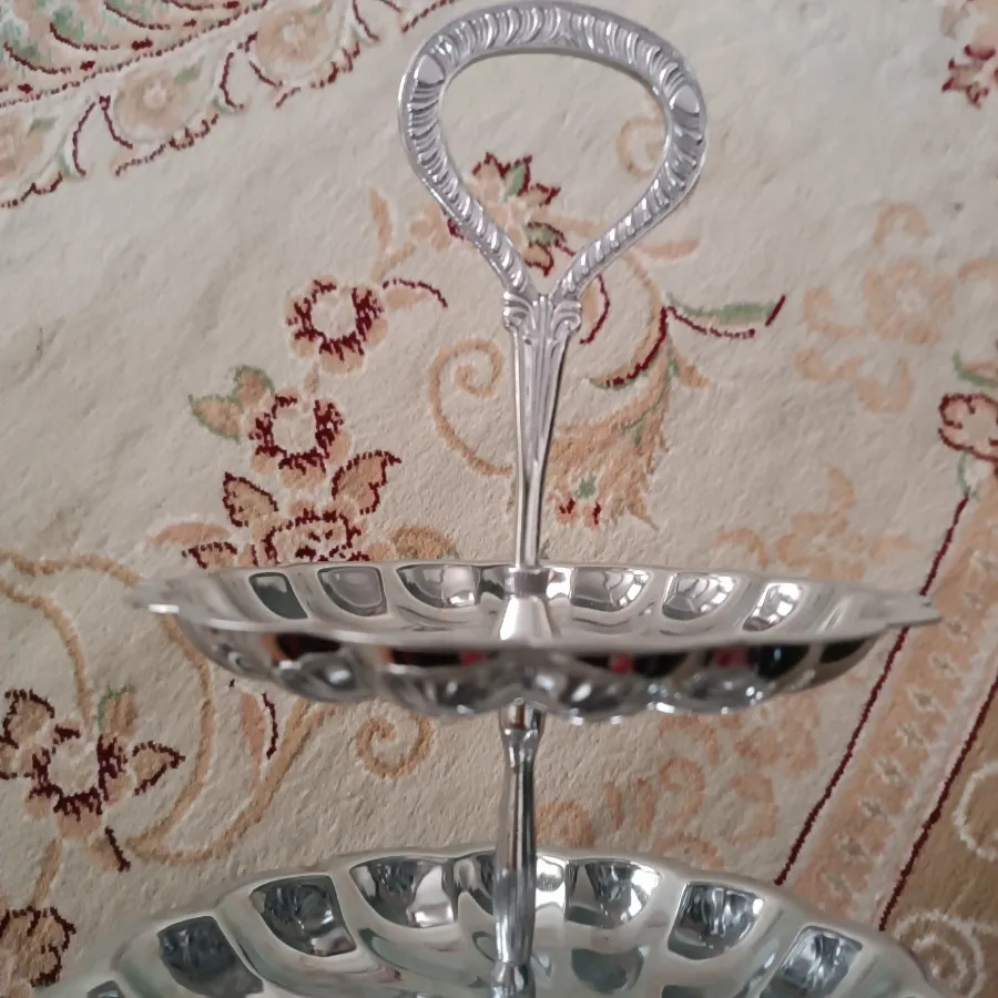 ظرف استیل سه طبقه