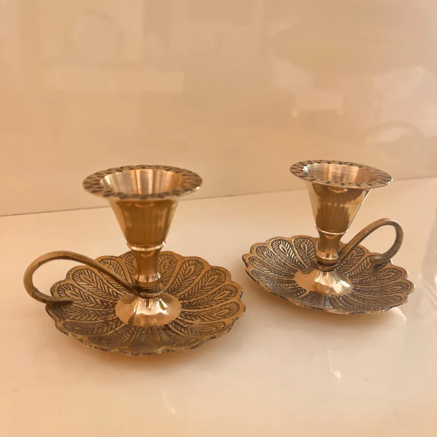 شمعدان برنجی