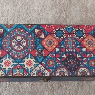 باکس چوبی نقش دار