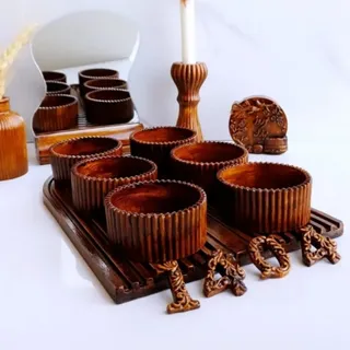 هفتسین طرح چوب