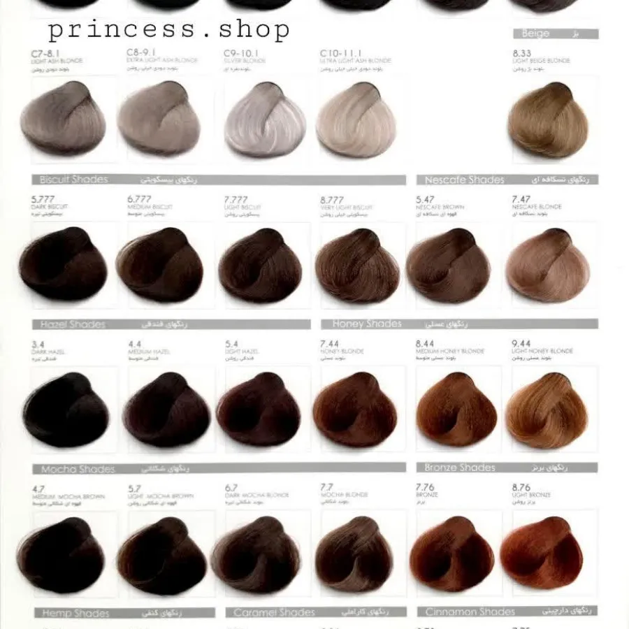 رنگ مو کراتینه polobeauty