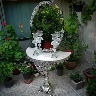 آینه و شمعدان