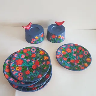 ست هفت سین نقاشی کاردست