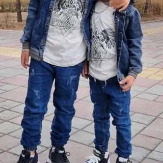 کت و شلوار جین سایز 50