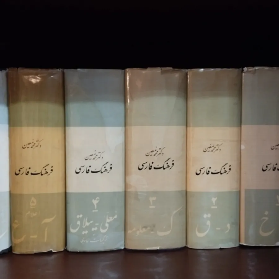 فرهنگ معین 6 جلد