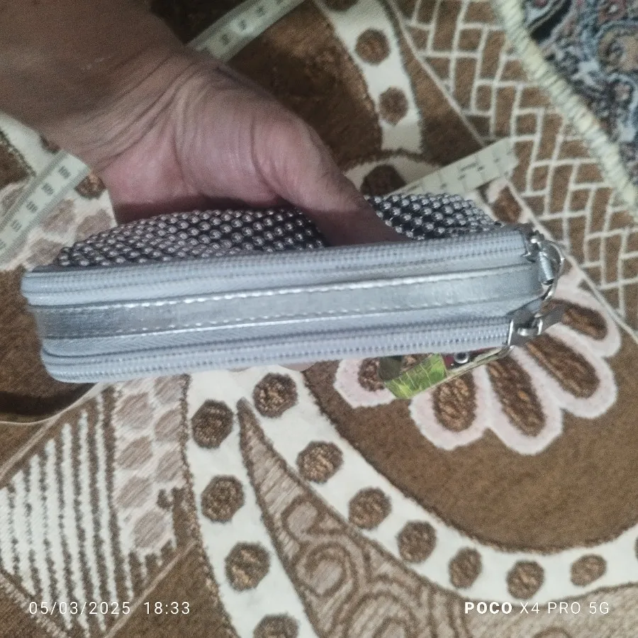 کیف مرواریدی دوخانه