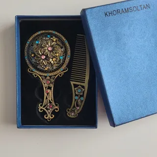 ست آینه و شانه خرم سلطان