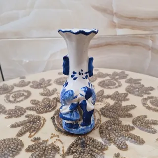 گلدان عطیقه چینی دختروپسر