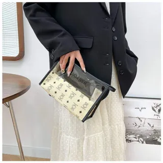 کیف آرایشی چرمی مدل 5468_