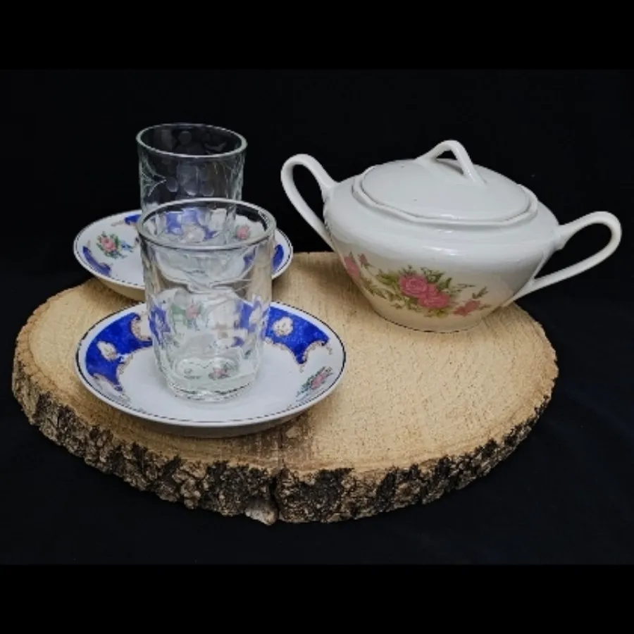 قندان گلسرخی چک