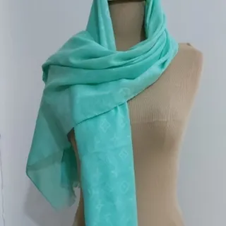 شال لویی ویتون سبزآبی