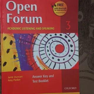 کتاب open forum 3