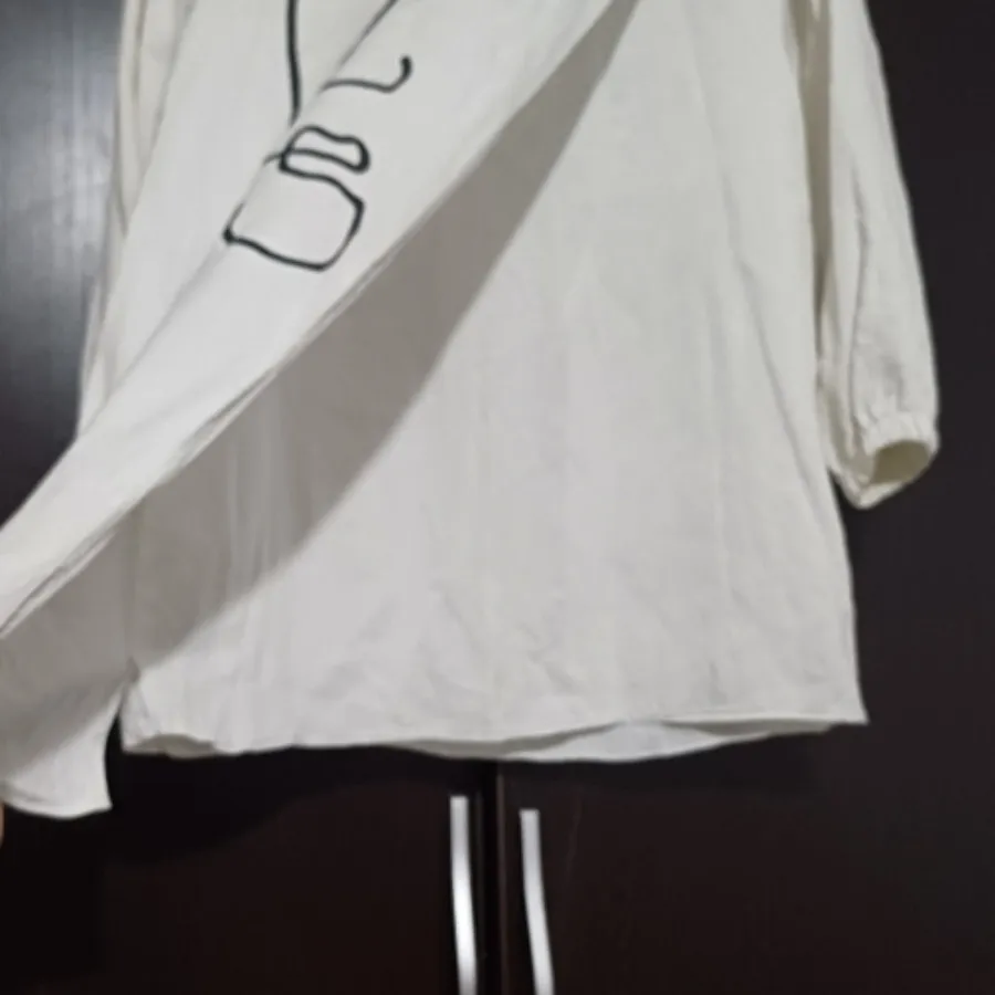 شومیز سفید دوتیکه