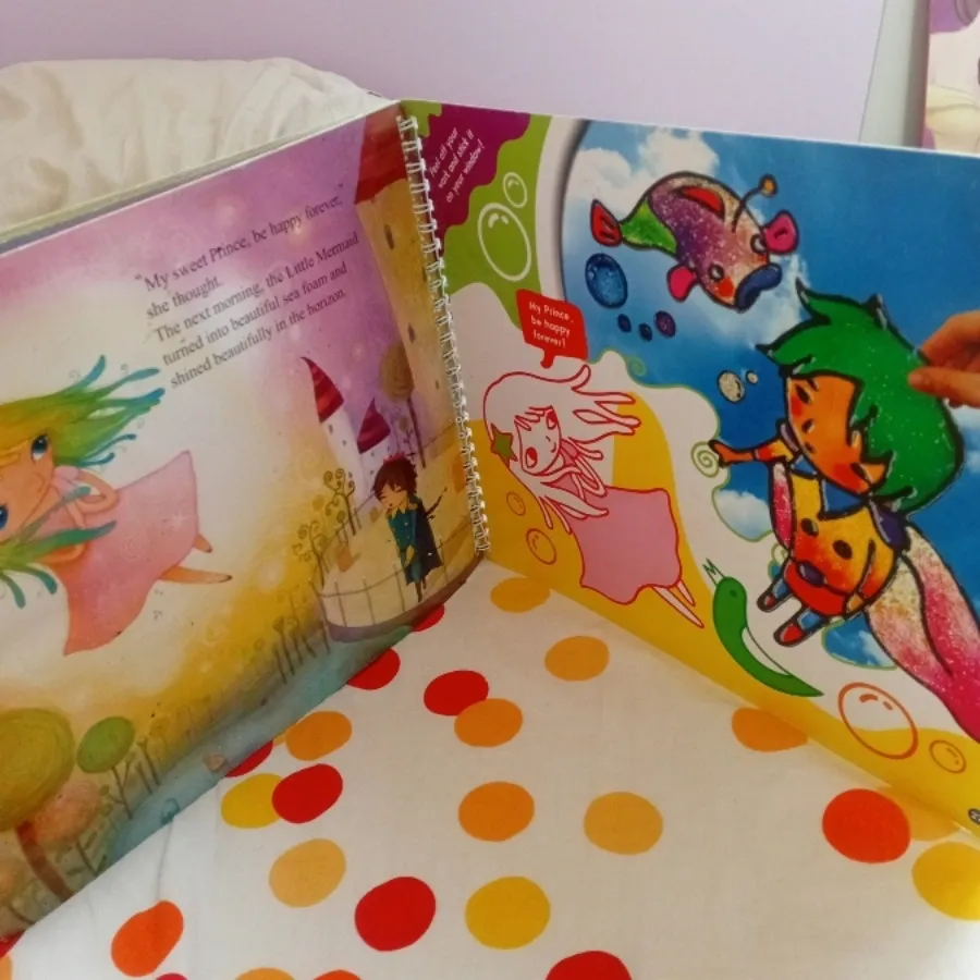 کتاب داستان mermaid