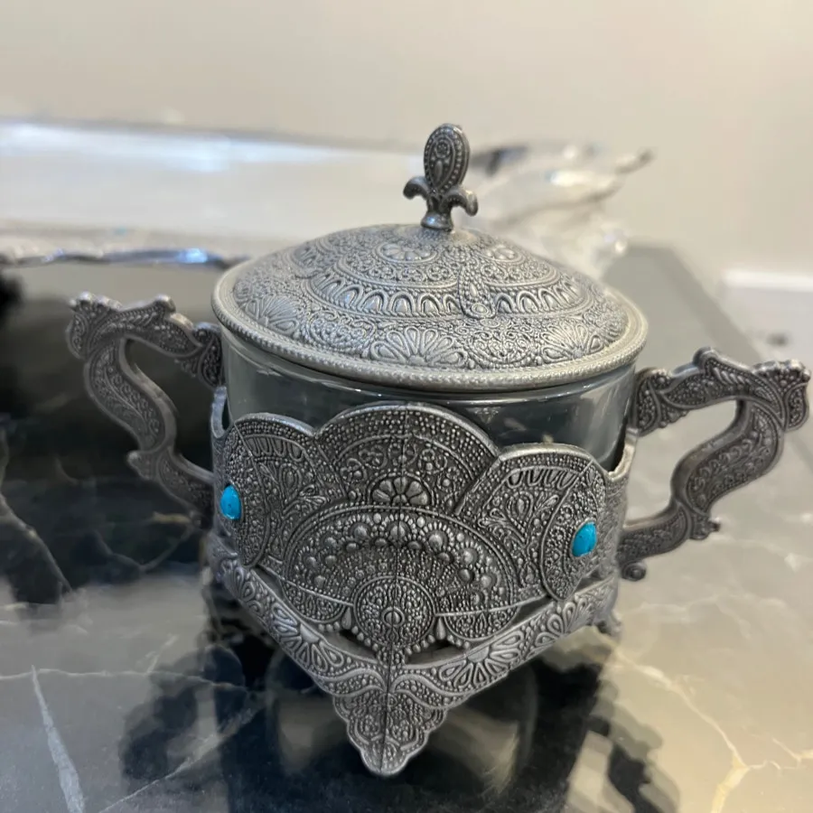 سینی و فنجان پیوتر