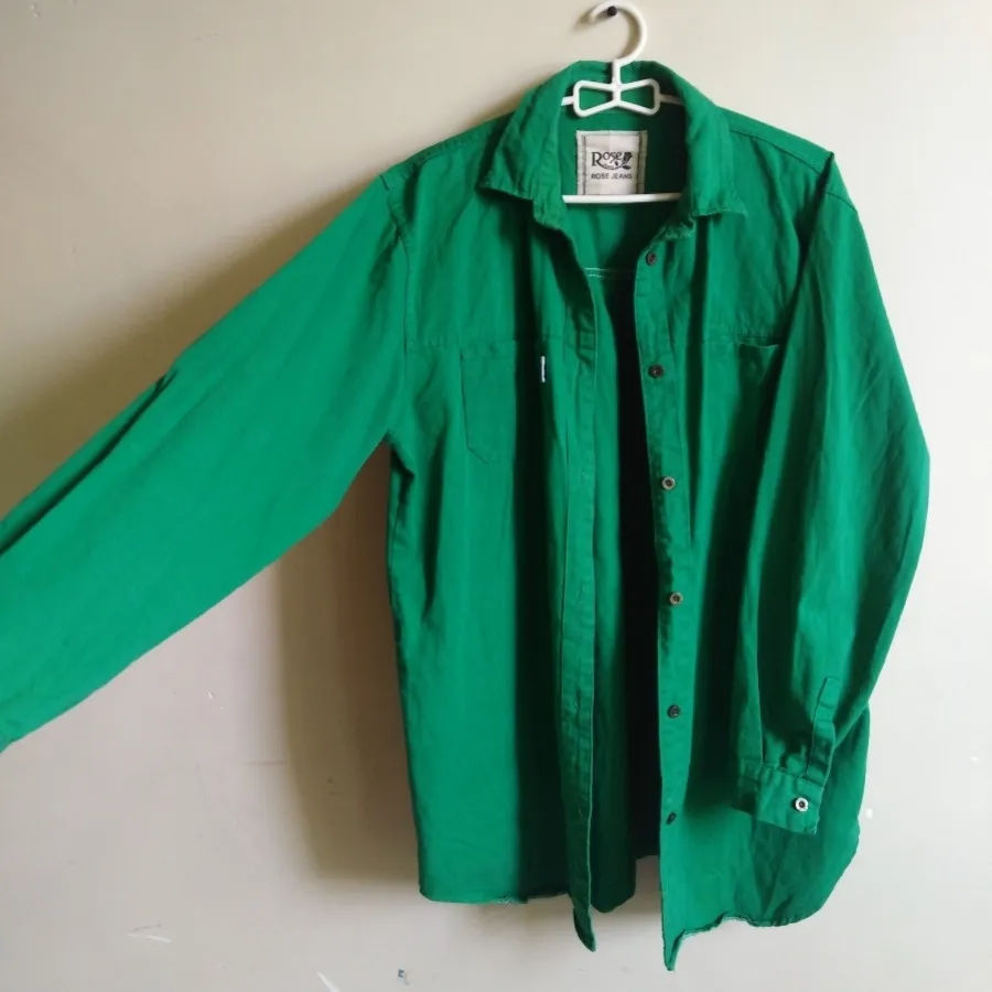 شومیز بیسیک سبز