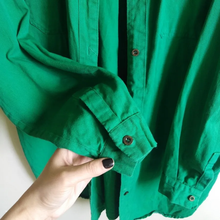 شومیز بیسیک سبز