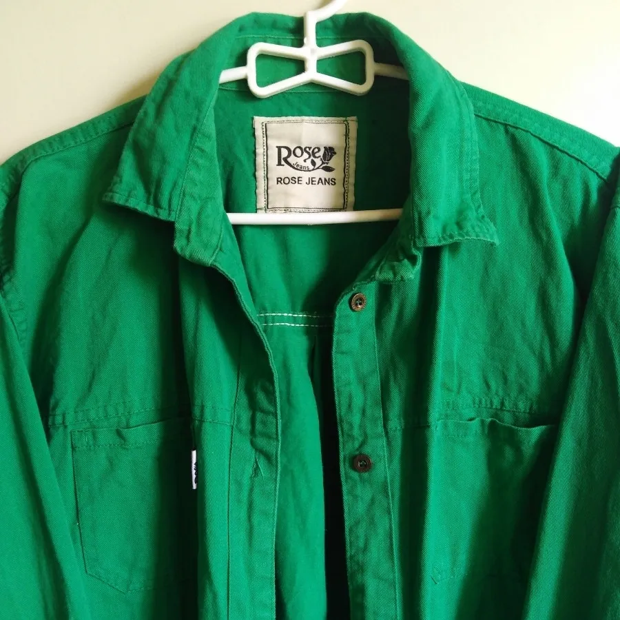 شومیز بیسیک سبز