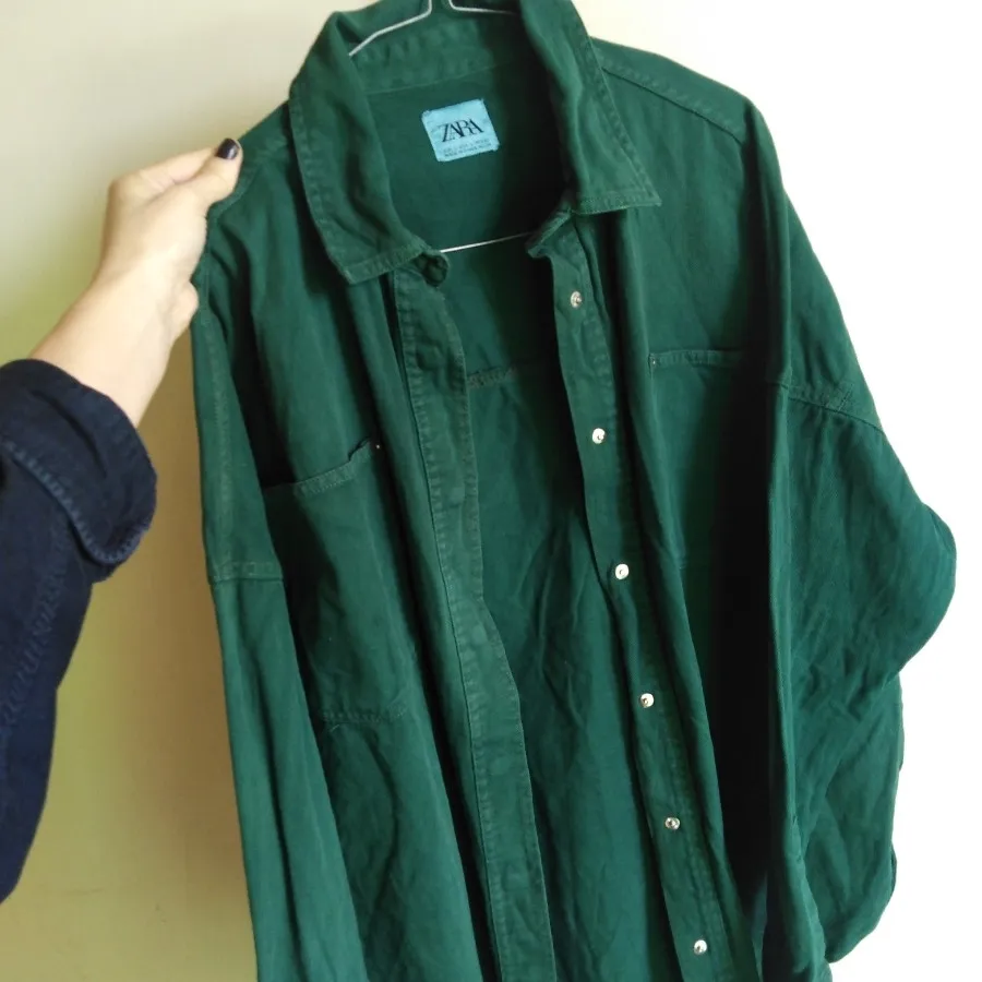 شومیز جین ضخیم زارا