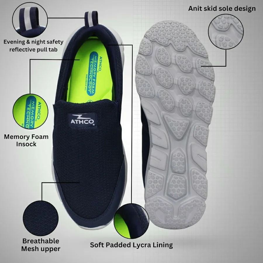 کفش راحتی بدون بند آتکو