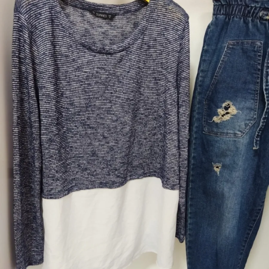 تونیک و شلوار جین