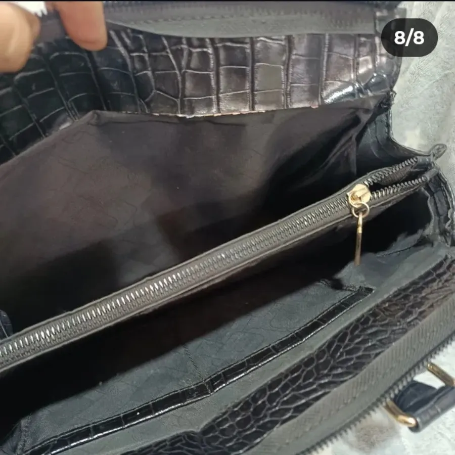 کیف چرم پوست ماری