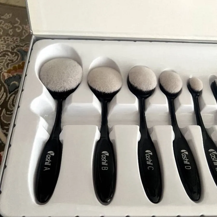 ست براش آرایشی مسواکی