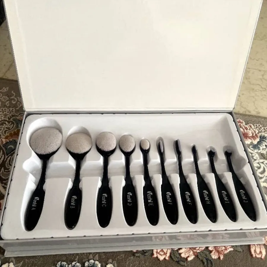 ست براش آرایشی مسواکی
