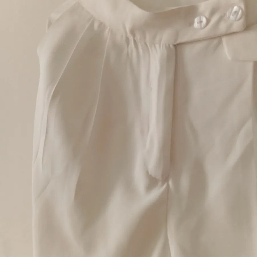 شلوار بگ سفید