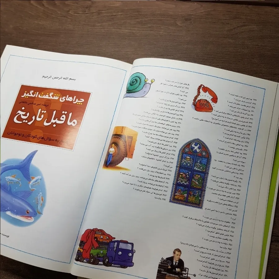 کتاب چراهای شگفت انگیز