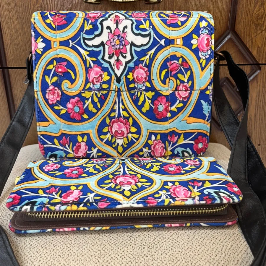 ست کیفدستیوپول طرحکاشی