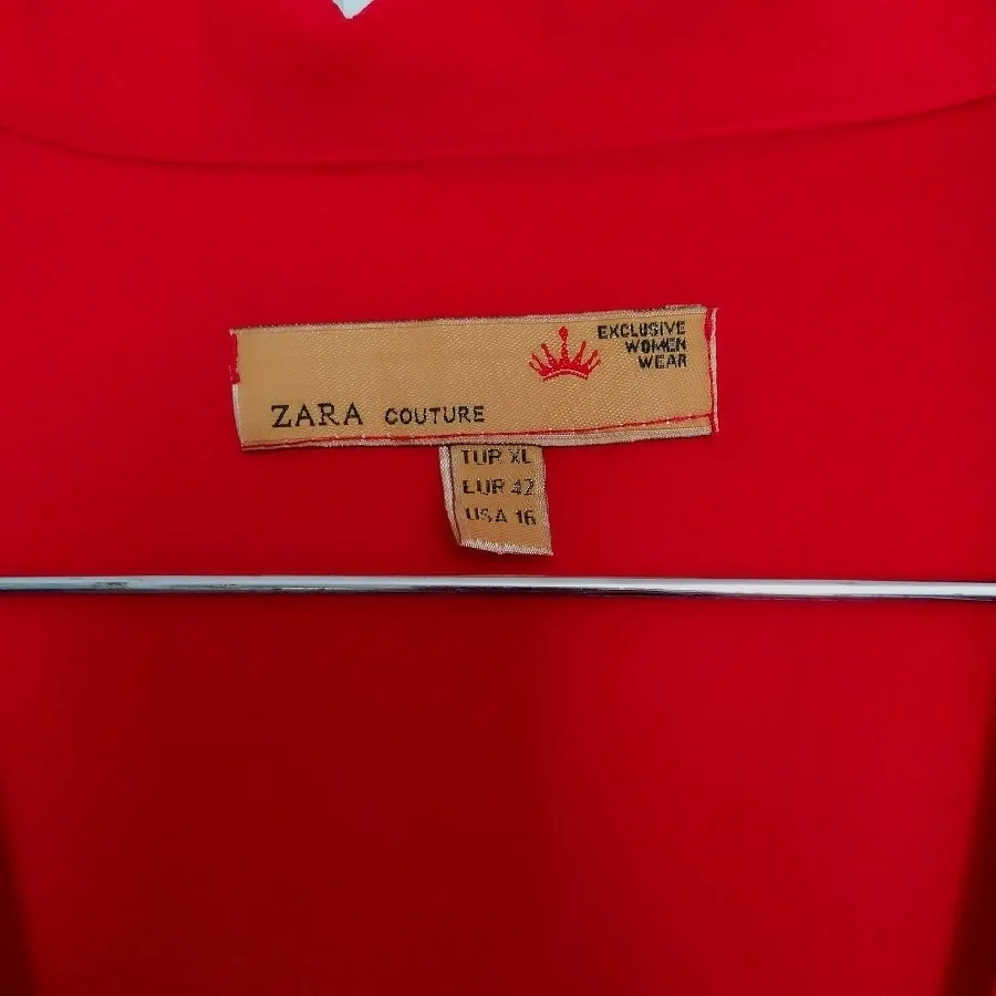 مانتو قرمز برند اورجینال