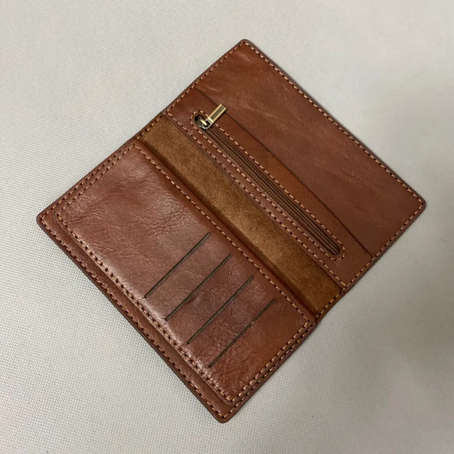 کیف پول چرم دستدوز
