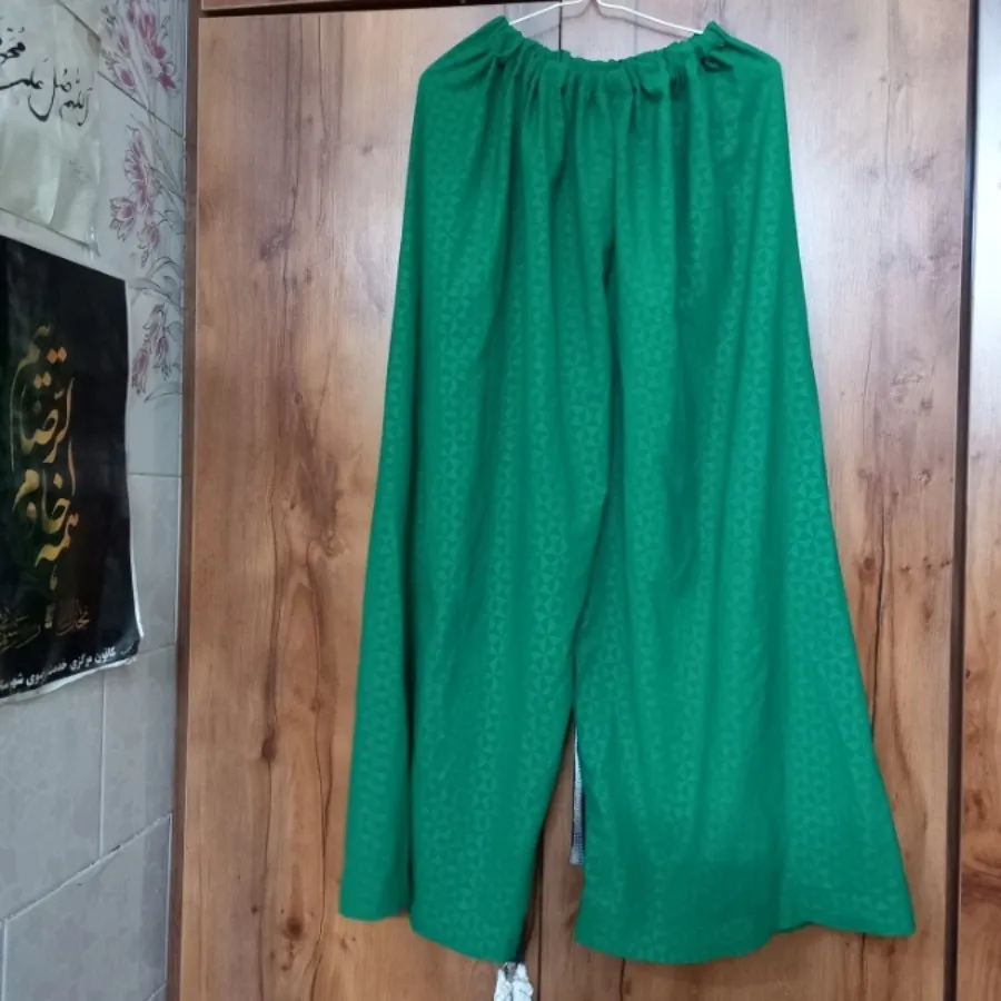 شلوار دامنی سبز