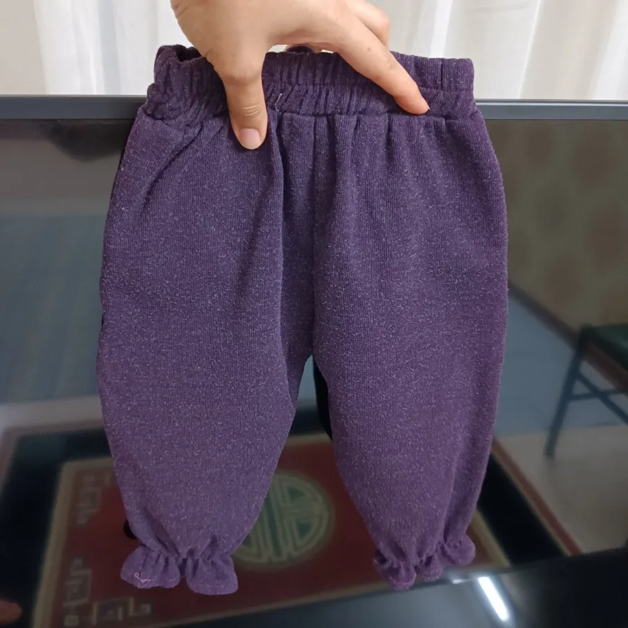 شلوار گرم نوزادی دخترانه