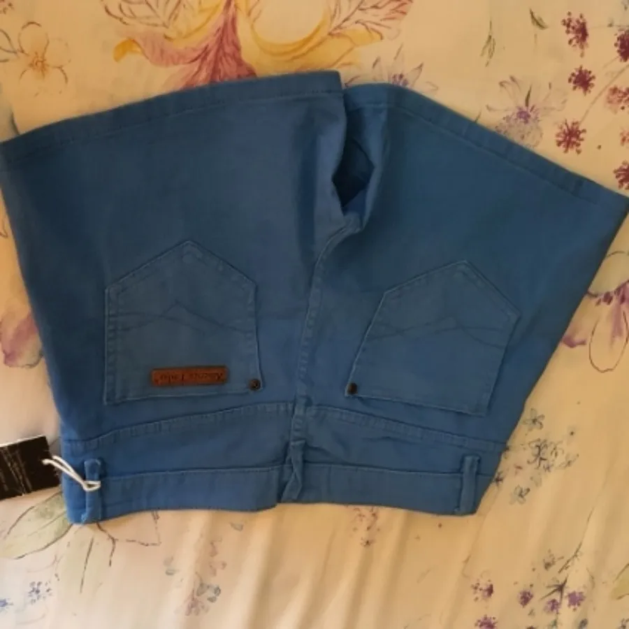 شلوارک جین کتان