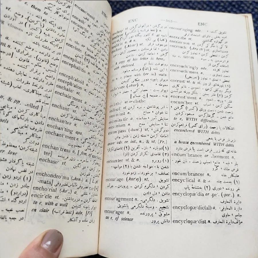فرهنگ  لغت انگلیسی حییم