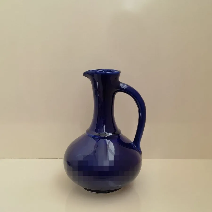 پارچ لعابی سرمه ای